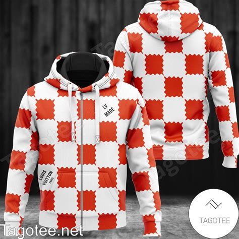 louis vuitton hoodie women& 39|louis vuitton paris checkered sweater.